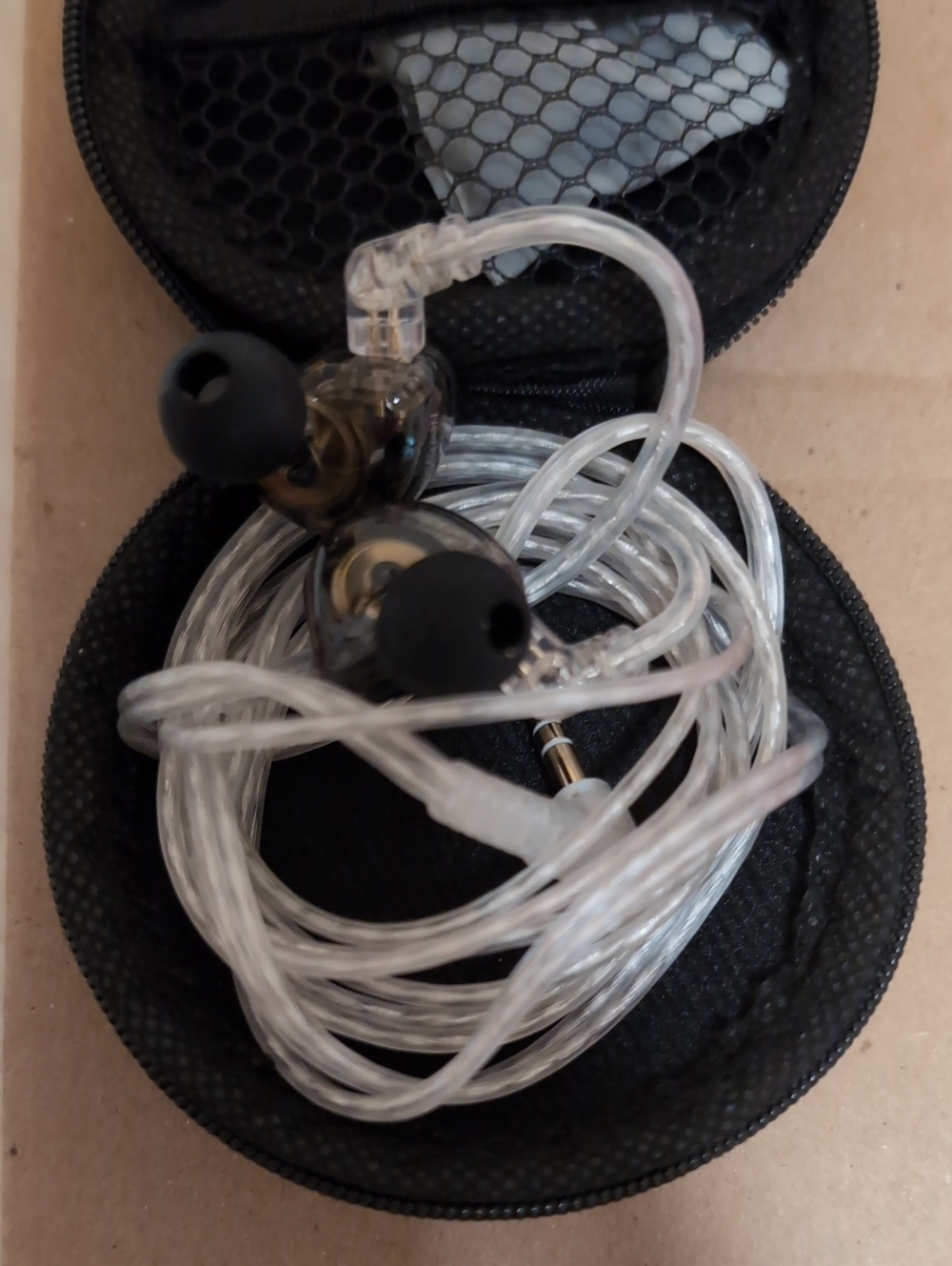 Clear Wired In-Ear Music/Performance Headphones